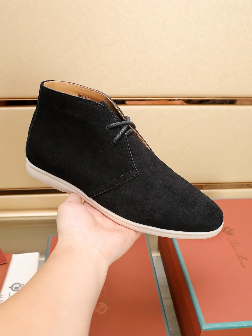 Men's Men's Shoes💰Men's Shoes💰440💰【loro piana】The new moccasins are made of water-repellent treated suede uppers with rubber soles, a classic. The complex craftsmanship and meticulous structure make the shoes light and soft, allowing you to walk comfortably and freely. Perfect for wearing at the beach or out in the water during the summer. Men’s size: 38-45